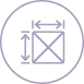 icon dimensioni